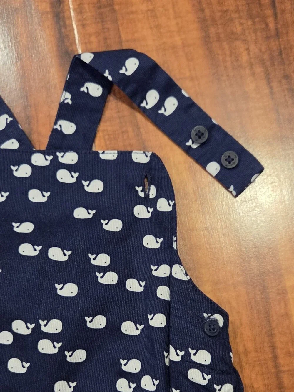 Janie and Jack NWT 3-6 Months Navy Whale Print Shortall, Socks, Bodysuit & Bib